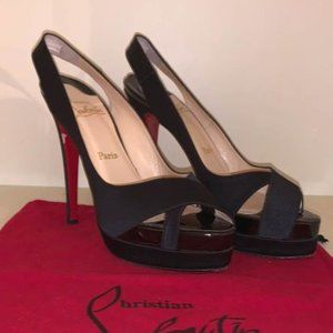Christian Louboutin - Very Croise 140 crêpe satin